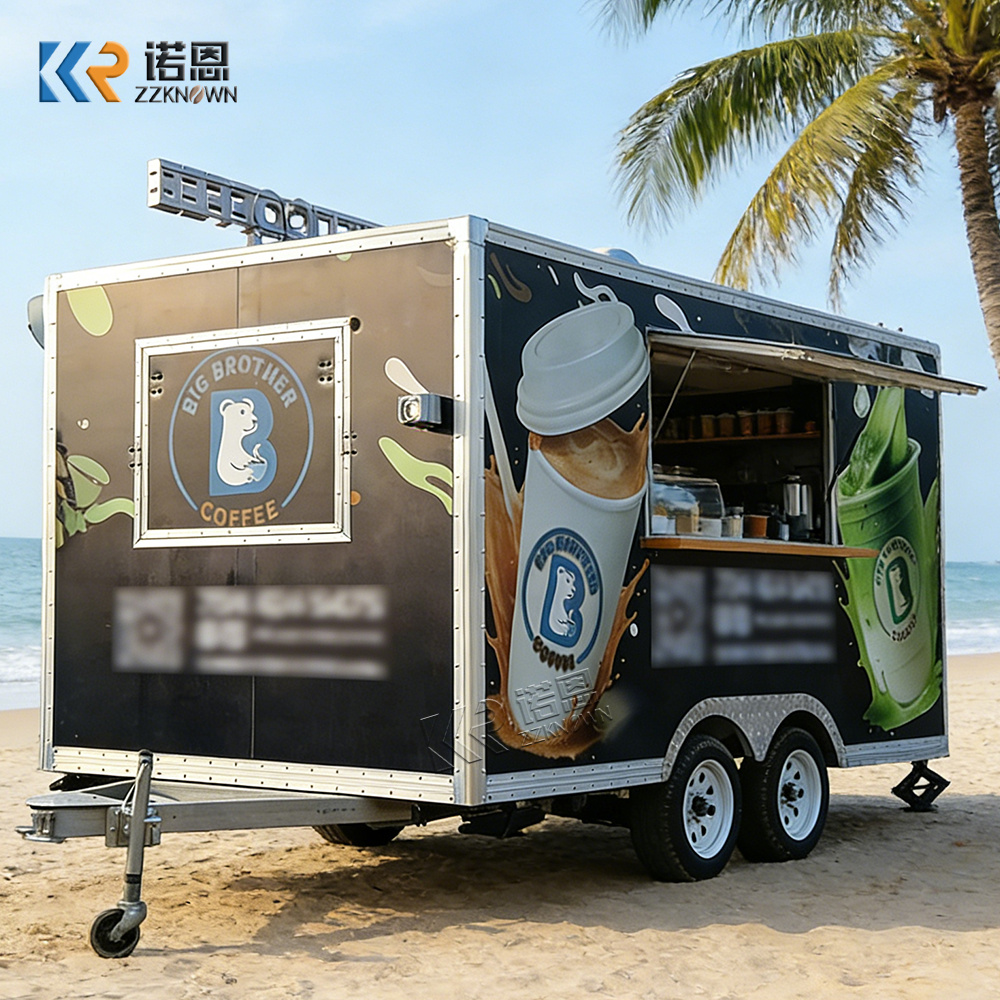 Trailer móvel de alimentos par - Coffee Equipment Hamburg avaliação e preço