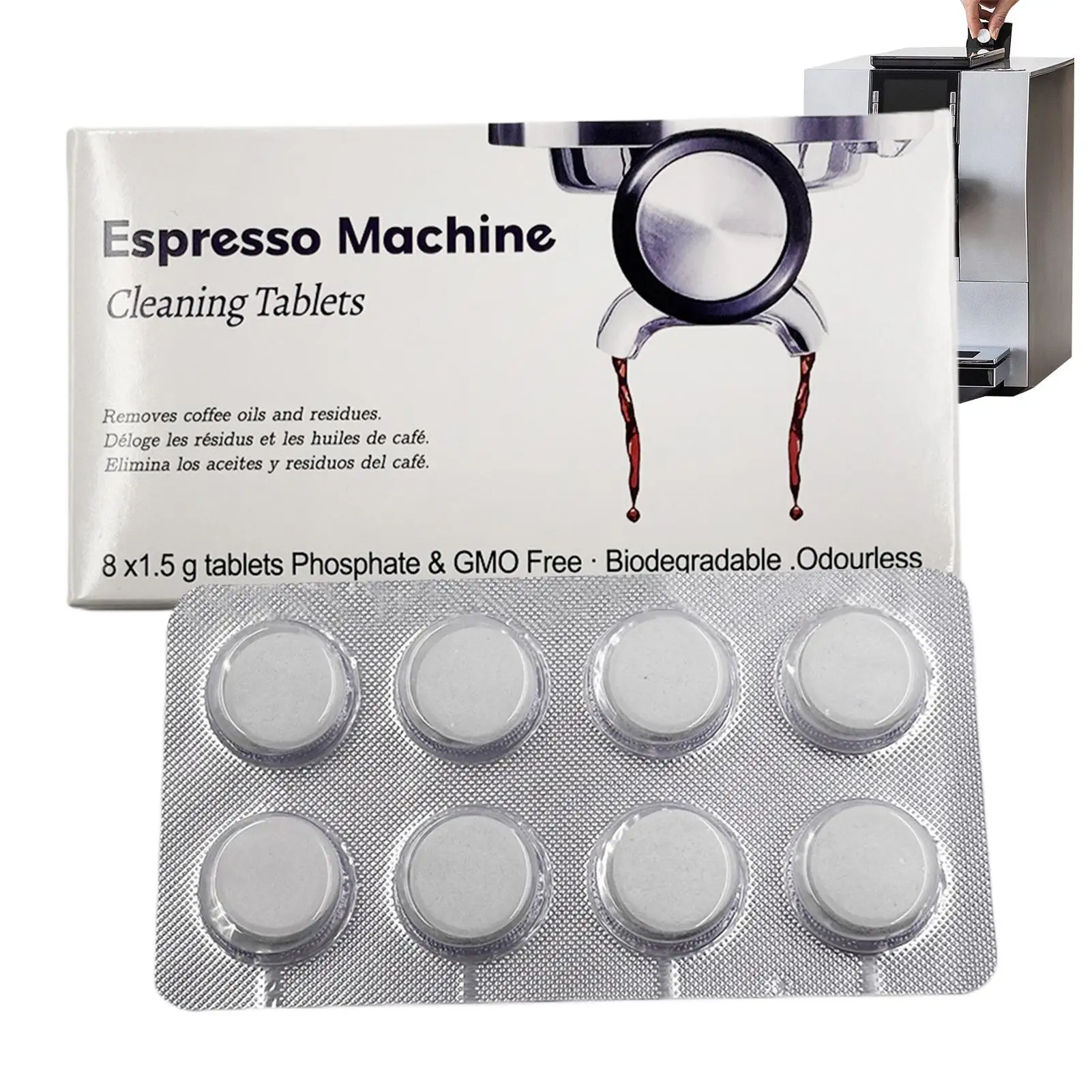 Comprimidos de limpeza para má - Backflush Tablet Cleaner avaliação e preço