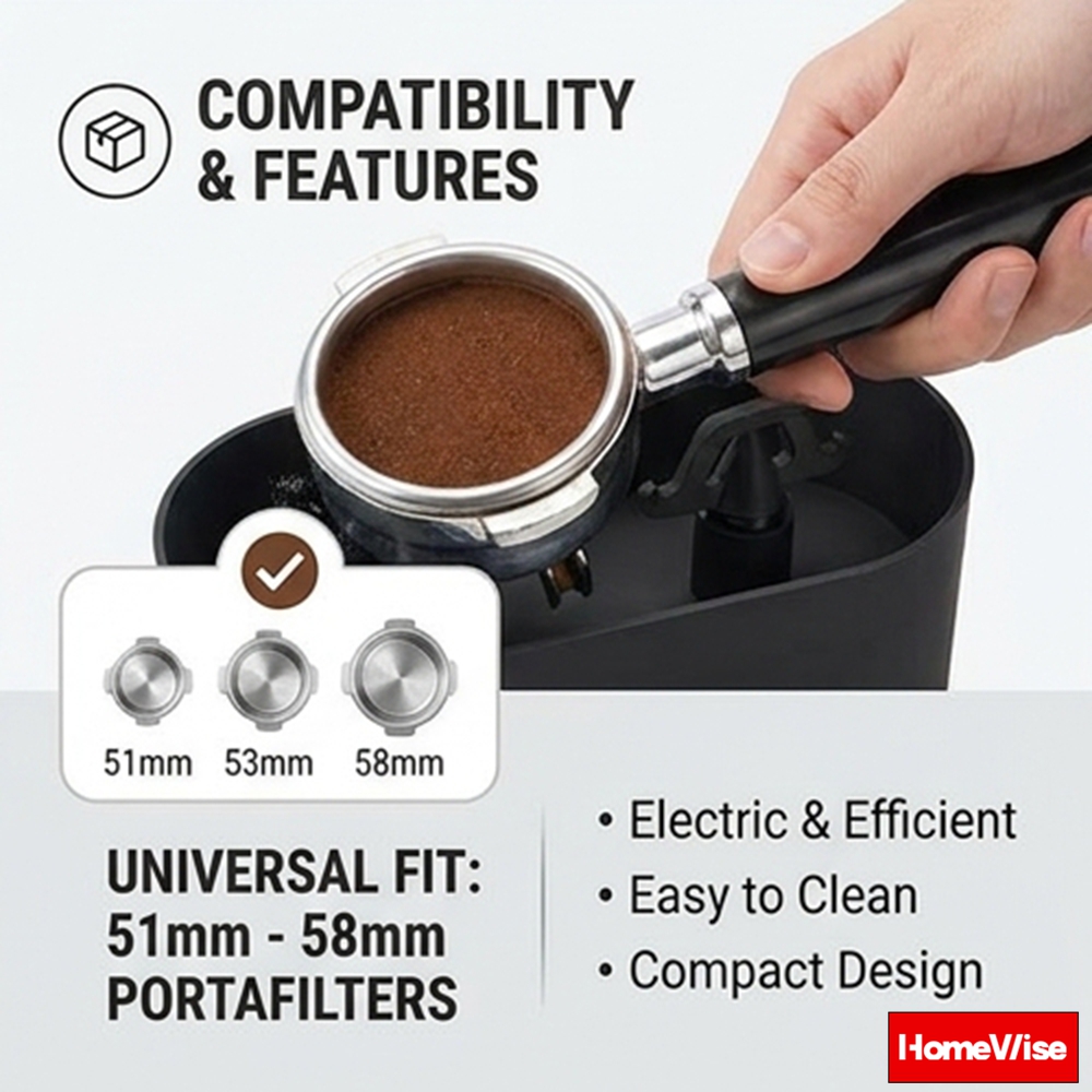 Limpador Elétrico de Porta-Fil - Coffee Equipment Cleaner avaliação e preço