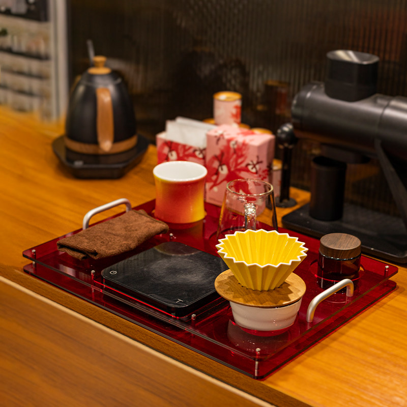 Bandeja de acrílico para café, - Coffee Equipment For Cafe avaliação e preço