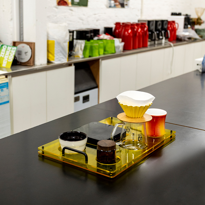 Bandeja de acrílico para café, - Coffee Equipment For Cafe avaliação e preço